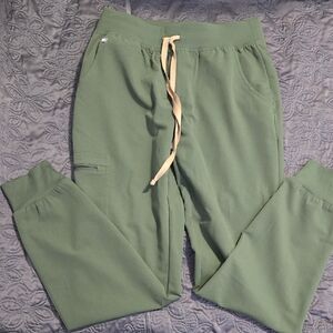 Figs Technical Collection Green Jogger Pants